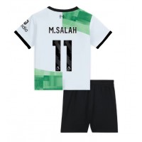 Liverpool Mohamed Salah #11 Bortedraktsett Barn 2023-24 Kortermet (+ Korte bukser)